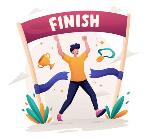 Finish .